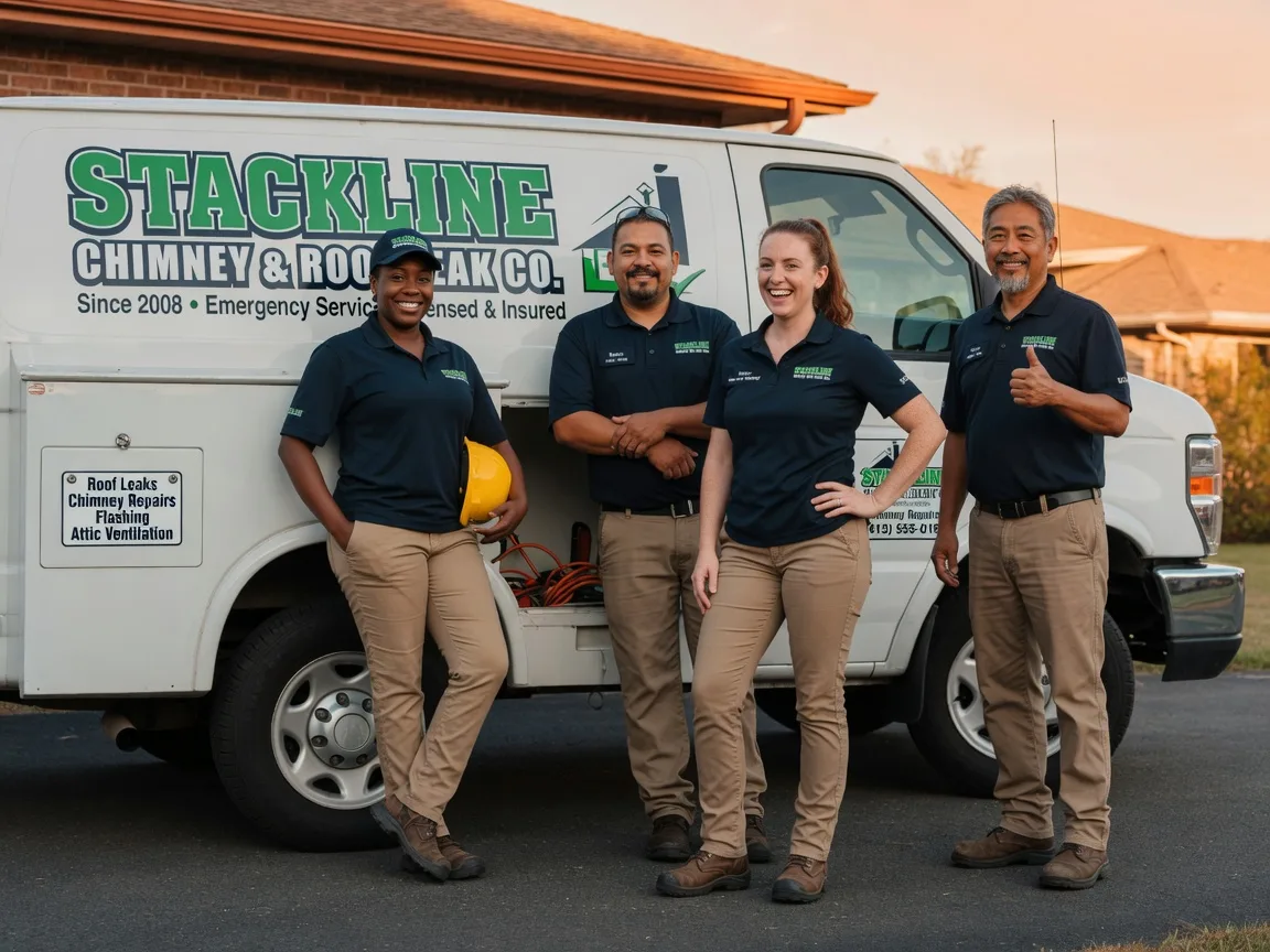 Chimney flashing repair company in Pettigrew, AR